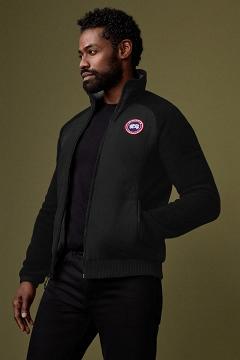 Ropa Canada Goose Hombre México - Grafton Reversible Forro Polar Negros ZH4038651